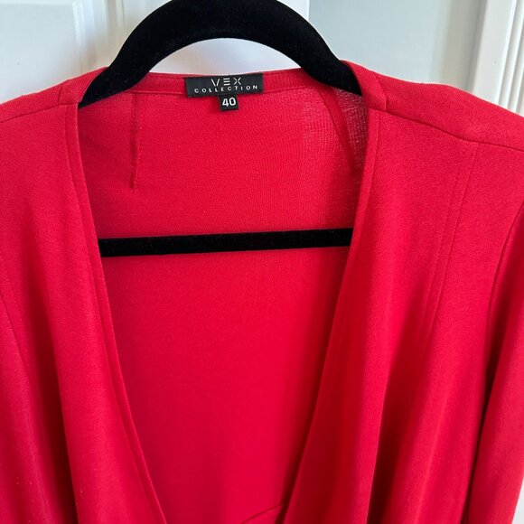 Vex Jacket Draped Front Dressy - Picture 7 of 8